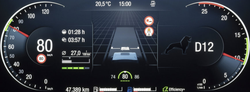 MAN TRUCKS RECOGNISE PEDESTRIANS AND CYCLISTS, DRIVE EVEN MORE ECONOMICALLY